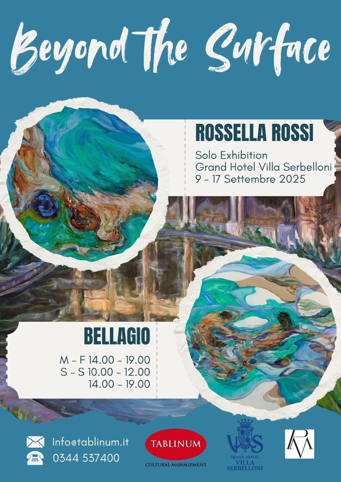 Beyond the Surface by Rossella Rossi Bellaggio 2025